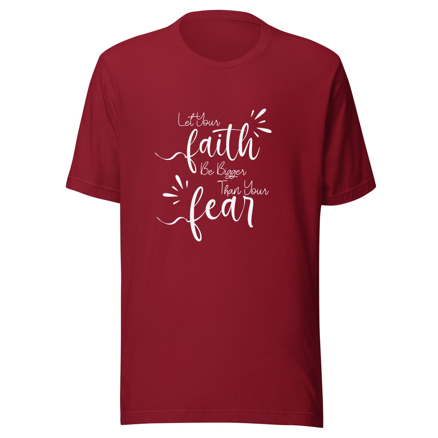 Let faith Unisex t-shirt