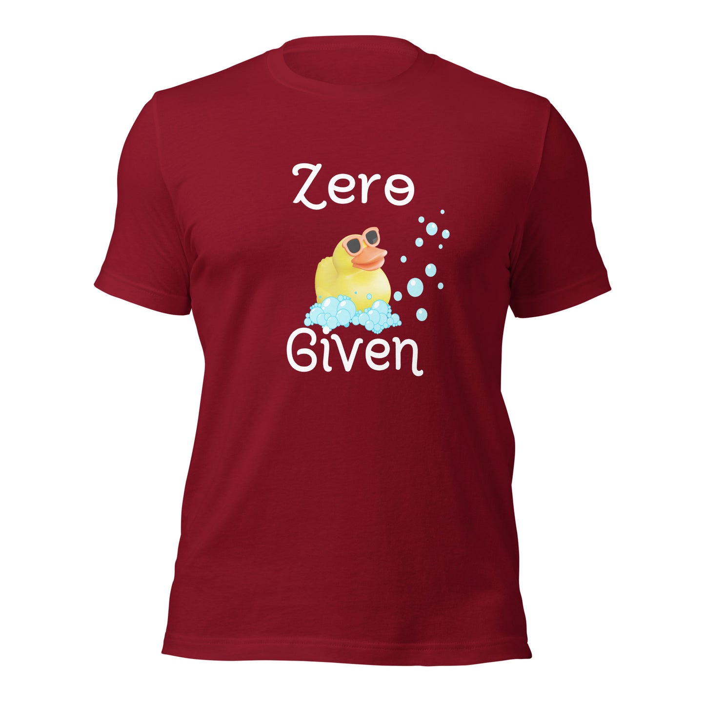 Zero ducks given Unisex t-shirt