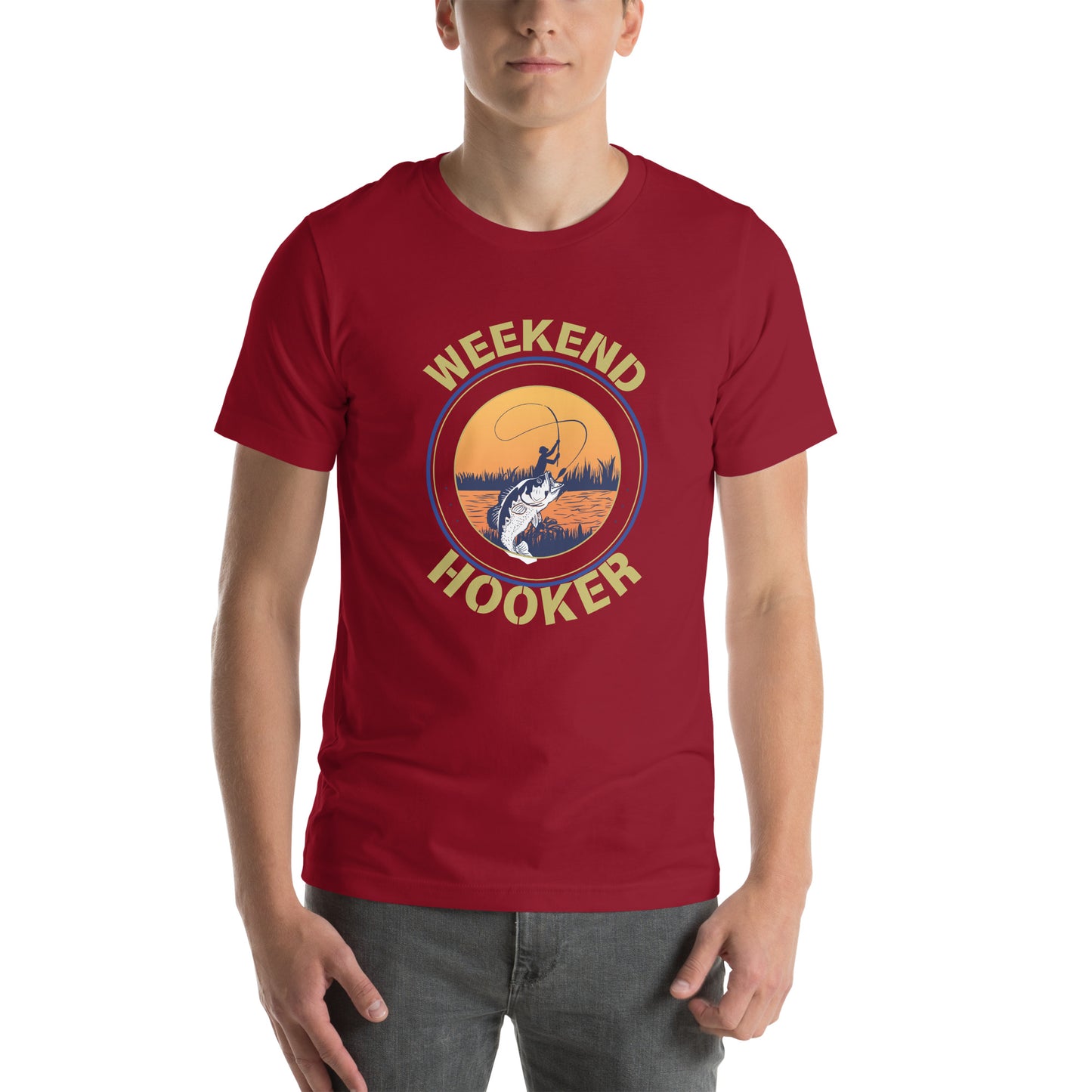 Weekend hooker Unisex t-shirt