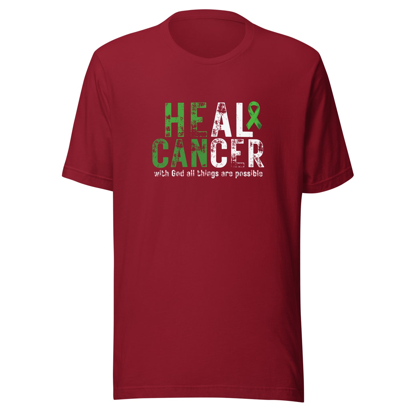 Heal cancer Unisex t-shirt