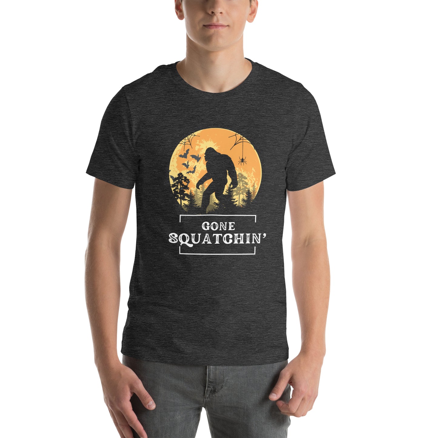 Gone squatchin Unisex t-shirt