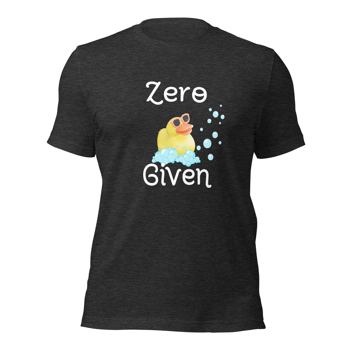 Zero ducks given Unisex t-shirt