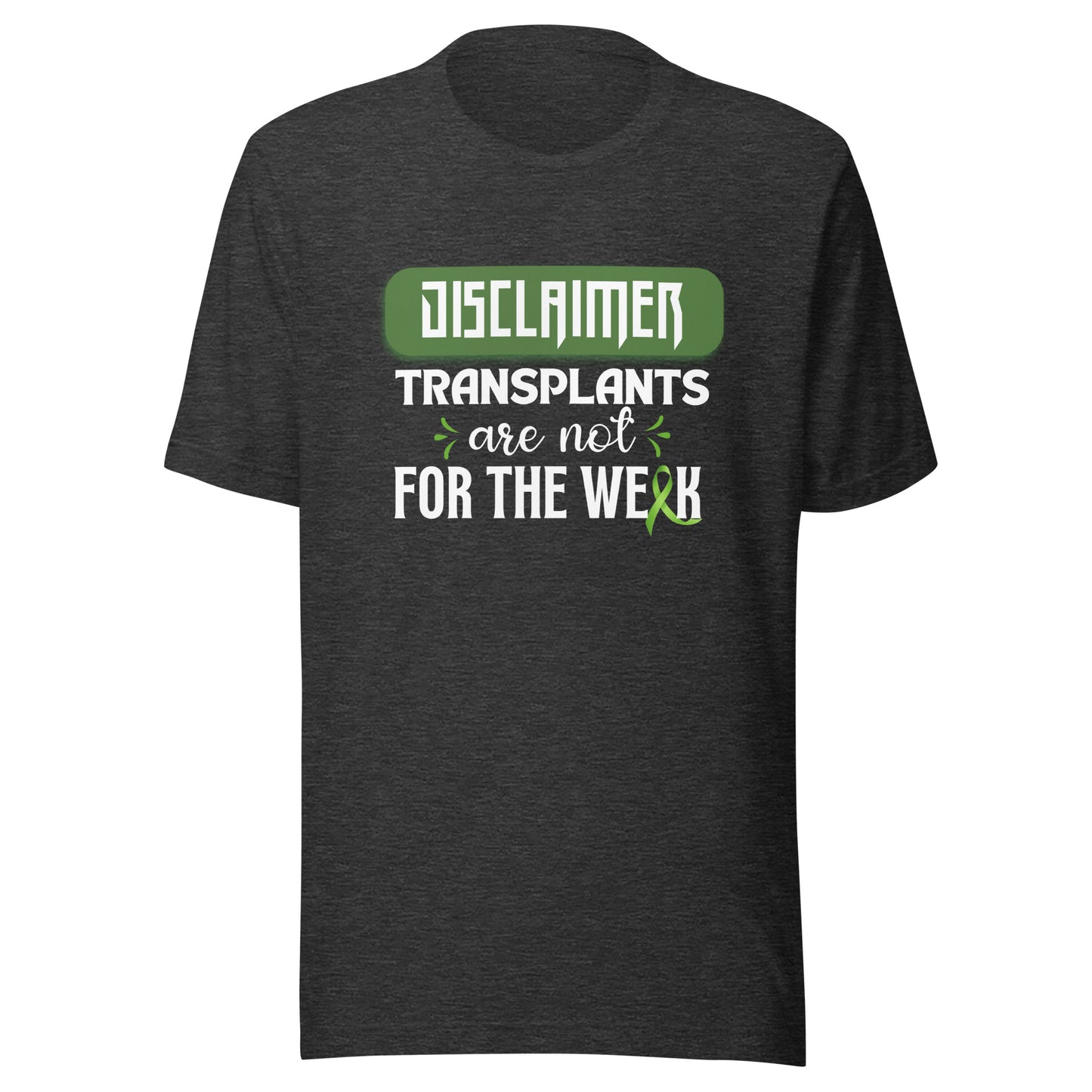 Disclaimer Unisex t-shirt