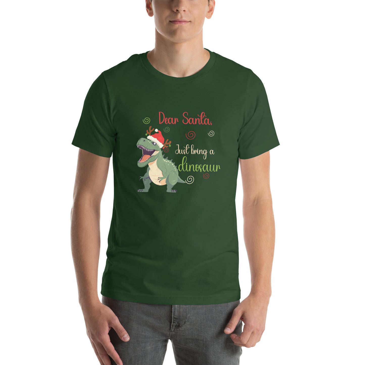 Bring a dinosaur Unisex t-shirt