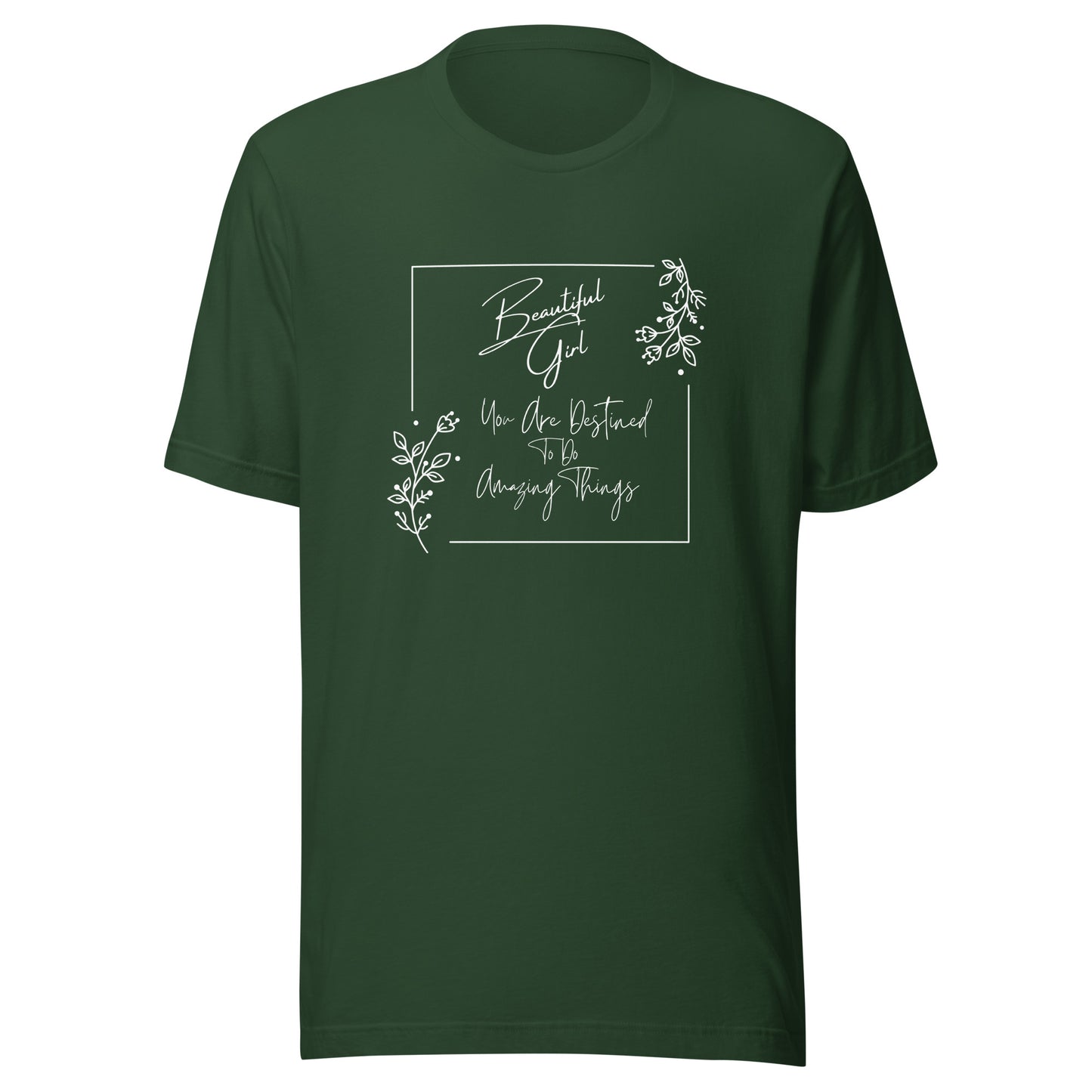 Beautiful girl Unisex t-shirt