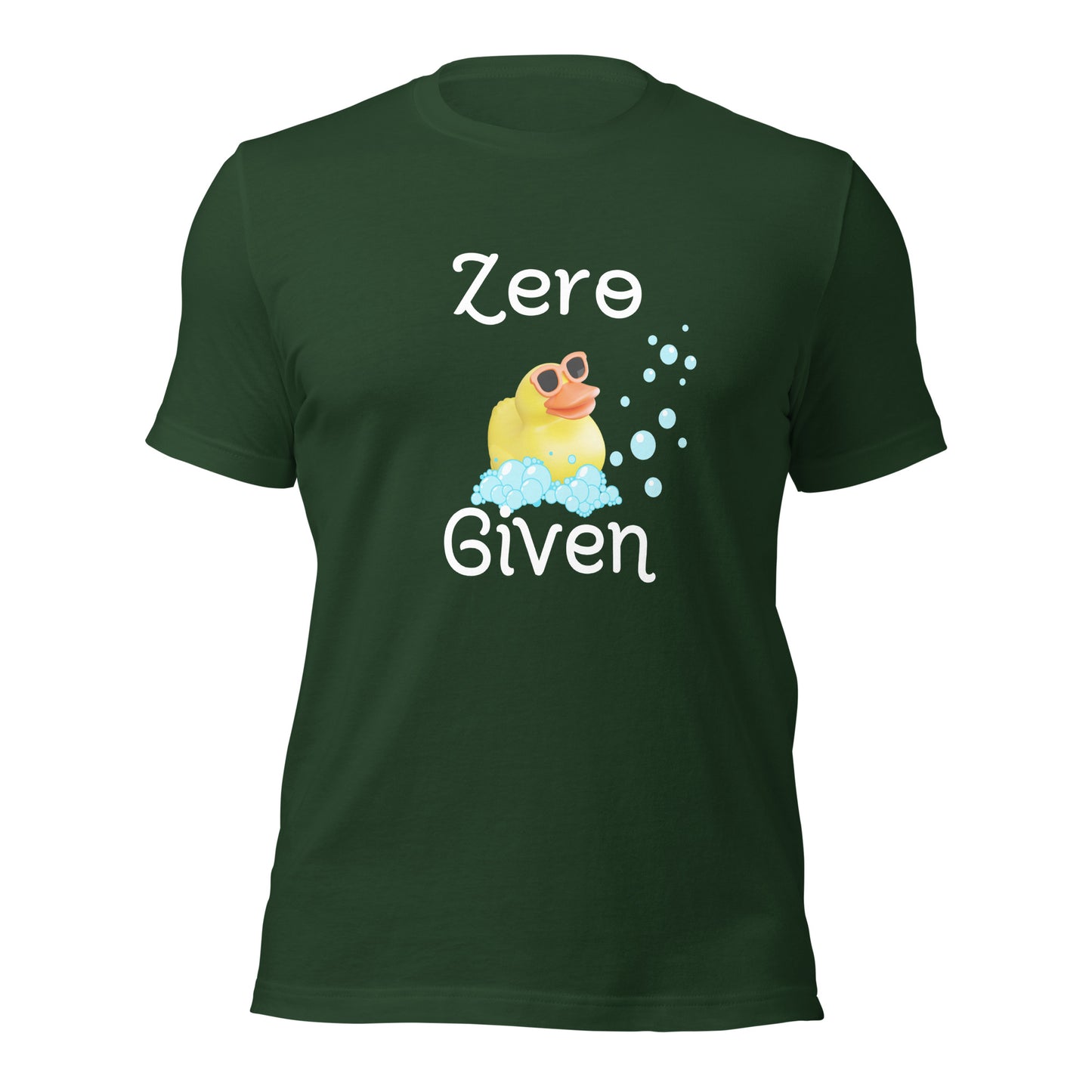 Zero ducks given Unisex t-shirt