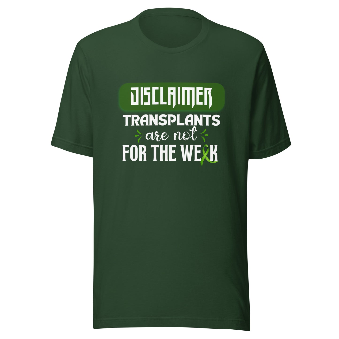 Disclaimer Unisex t-shirt