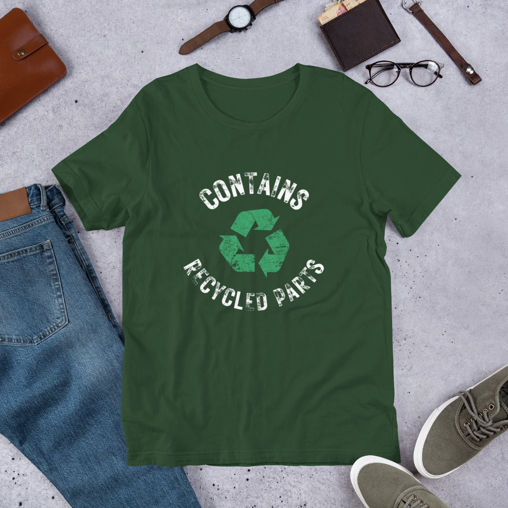 Contains recycled parts Unisex t-shirt