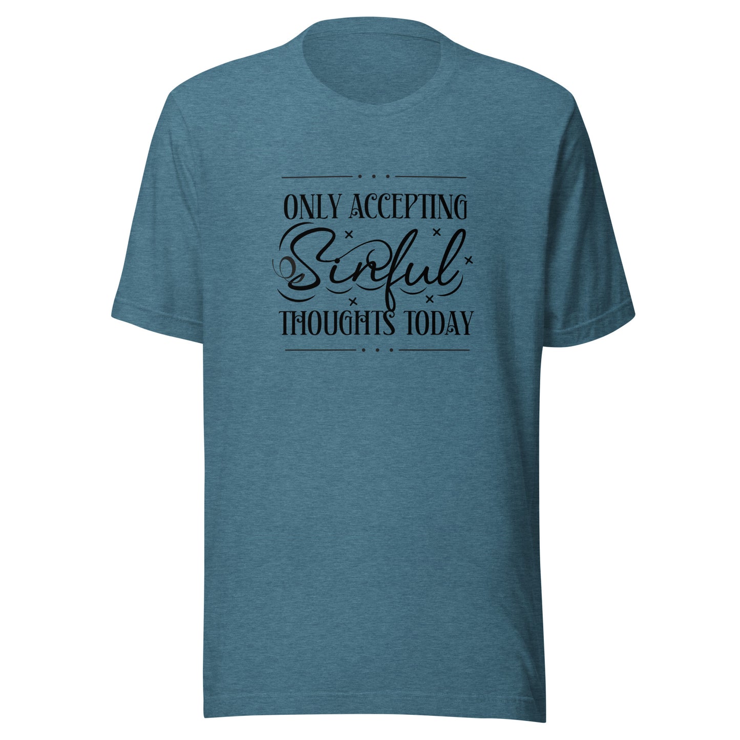 Only accepting Unisex t-shirt