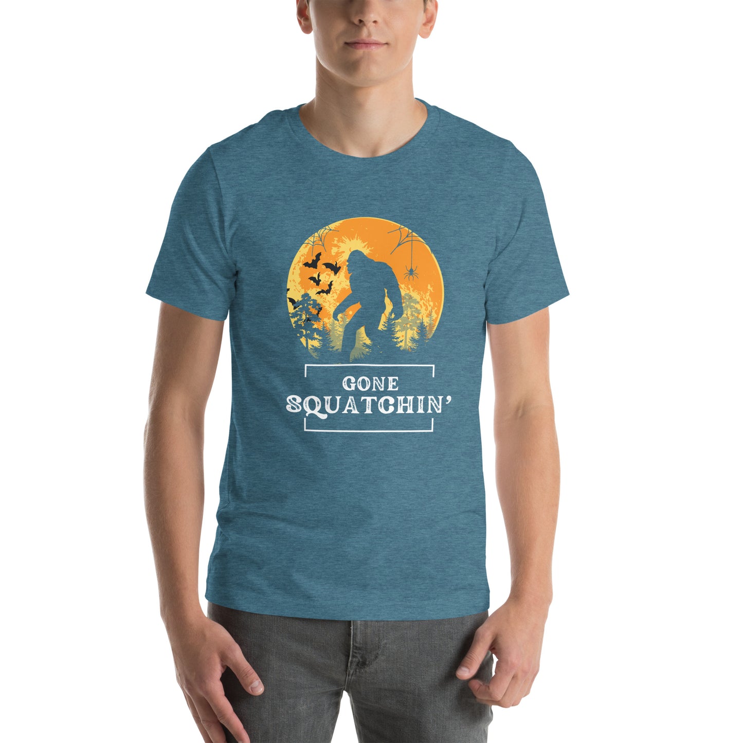 Gone squatchin Unisex t-shirt