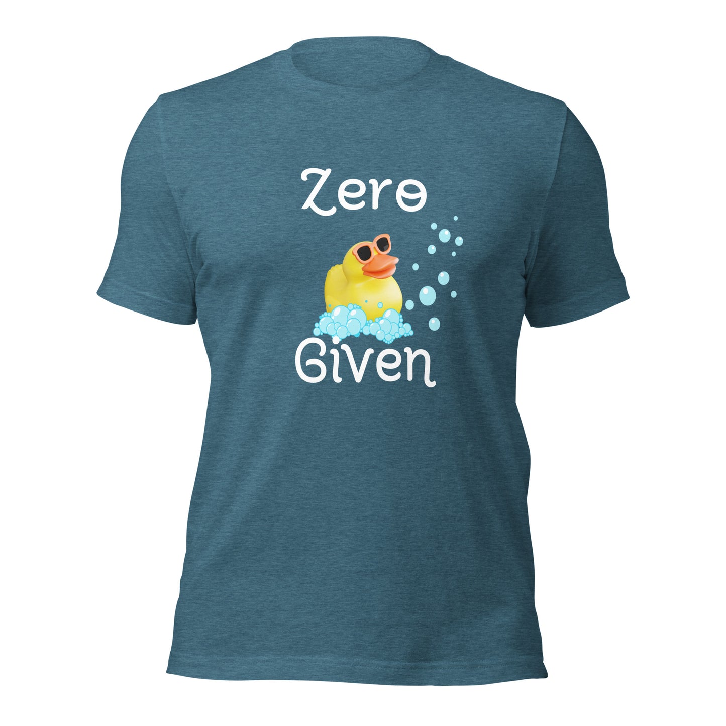 Zero ducks given Unisex t-shirt