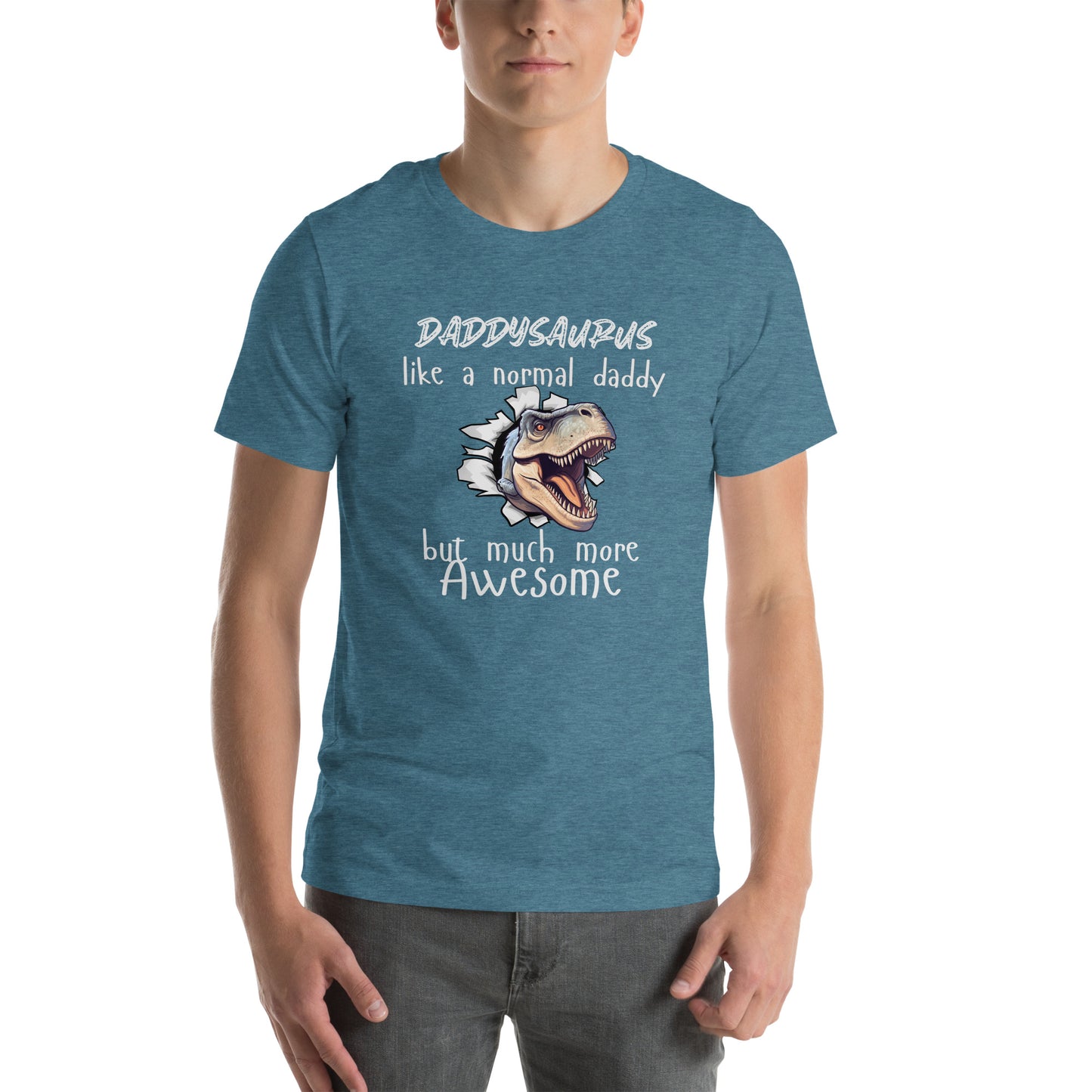 Daddysaurus Unisex t-shirt