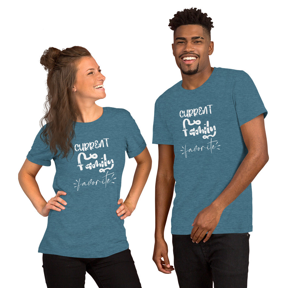 Current family Unisex t-shirt