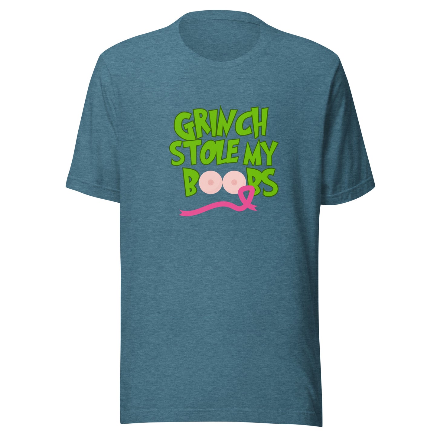 Grinch stole my boobs Unisex t-shirt