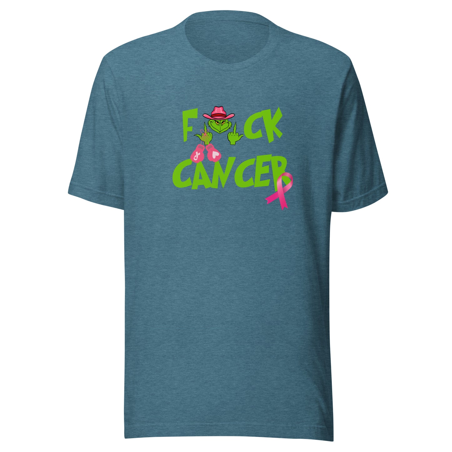 F*ck cancer grinch Unisex t-shirt
