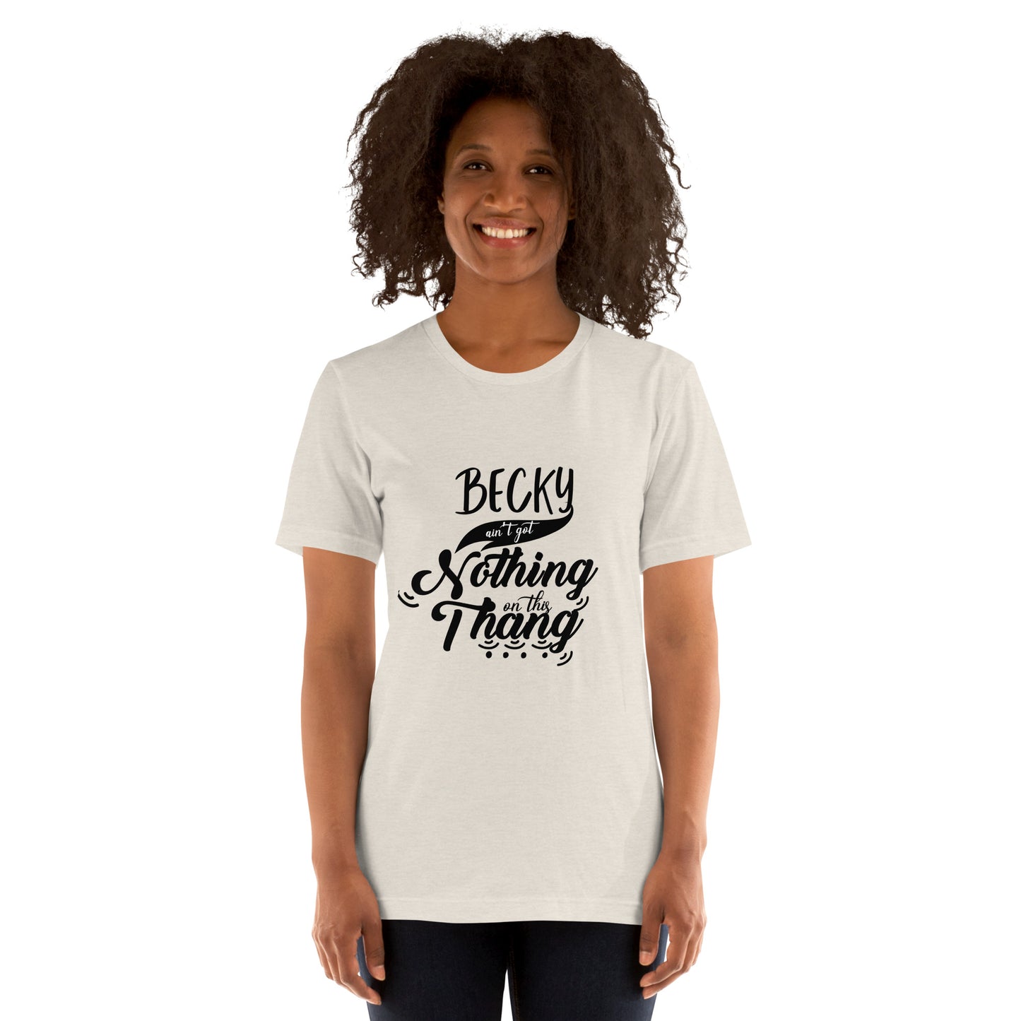 Becky Unisex t-shirt