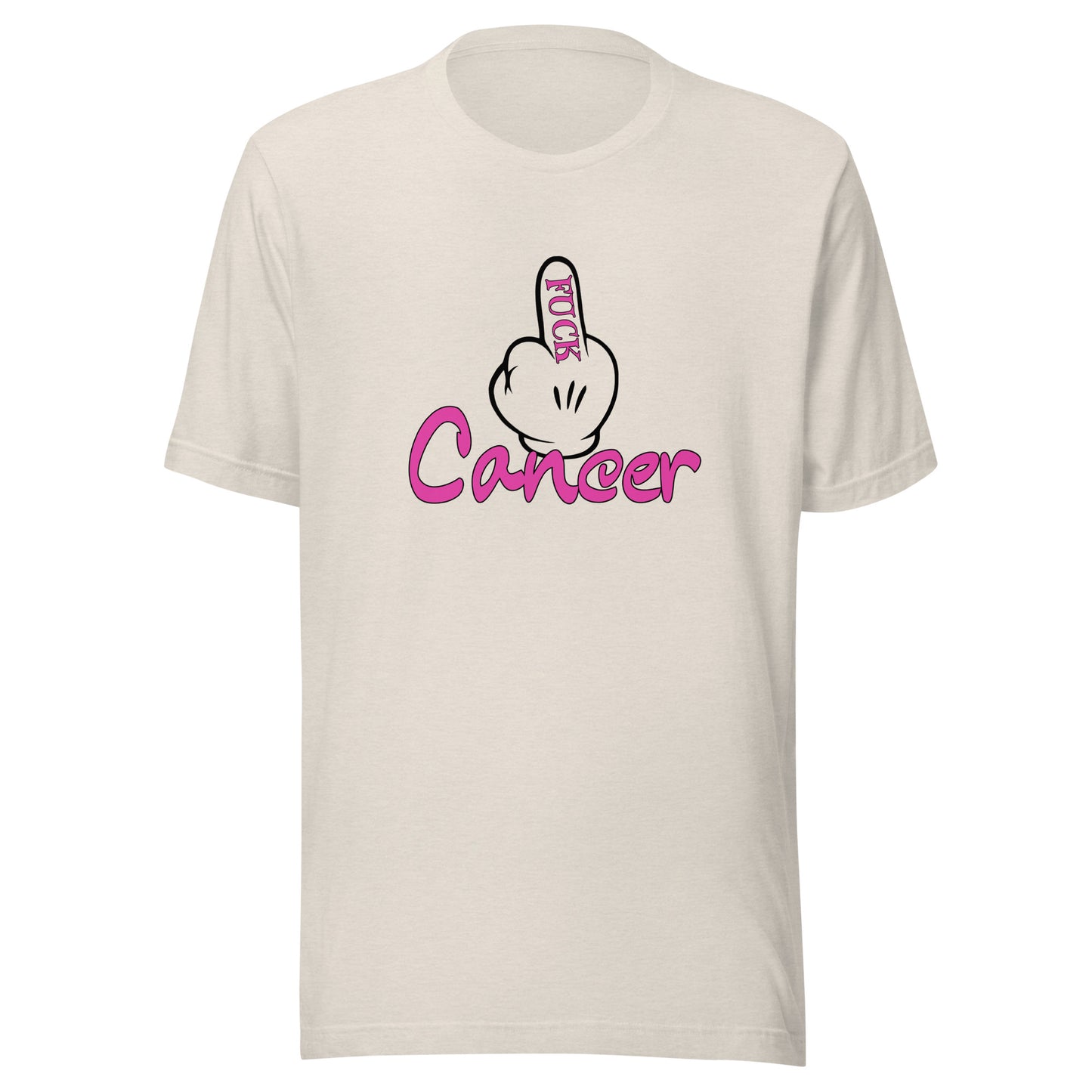 Fuck cancer Unisex t-shirt