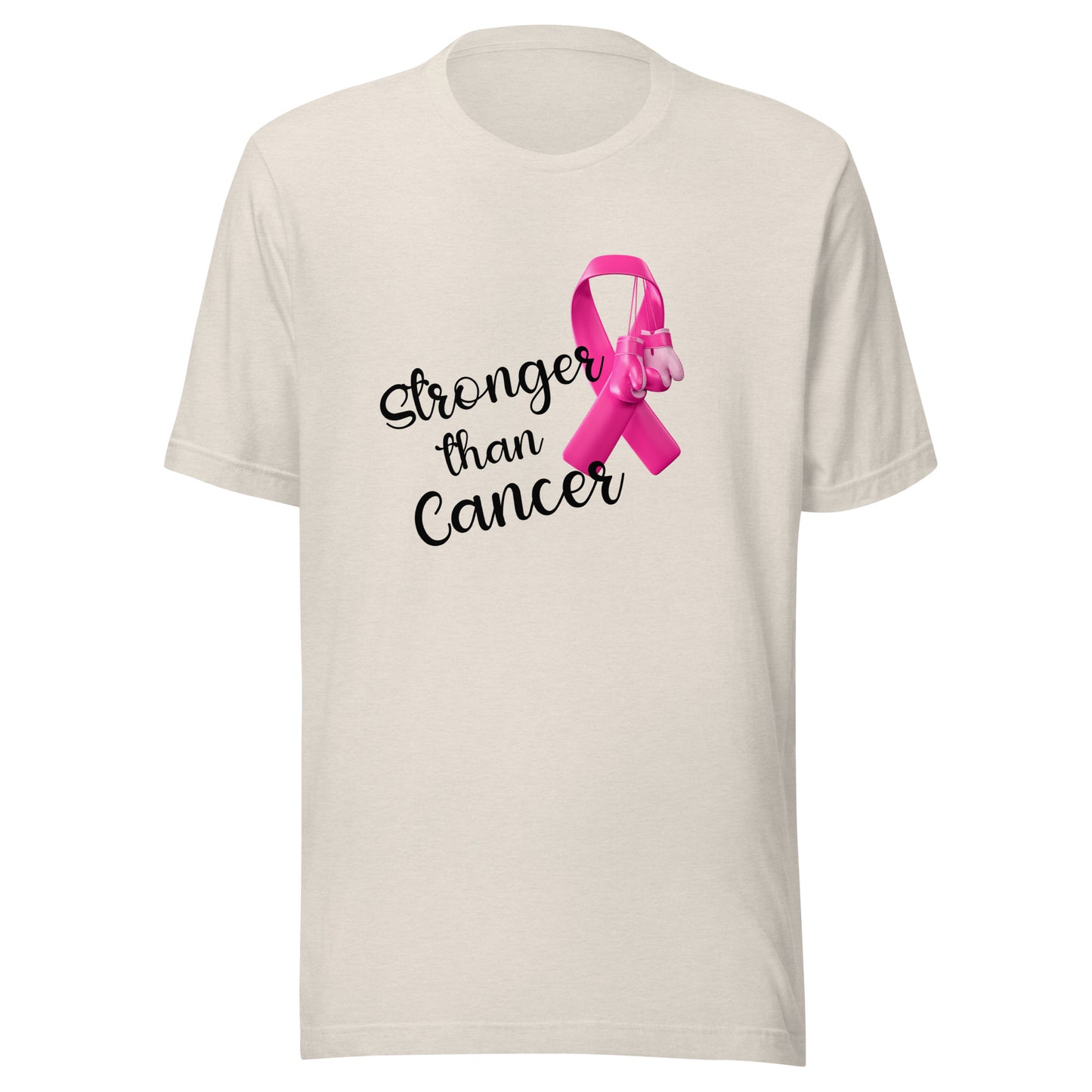 Stronger than cancer Unisex t-shirt