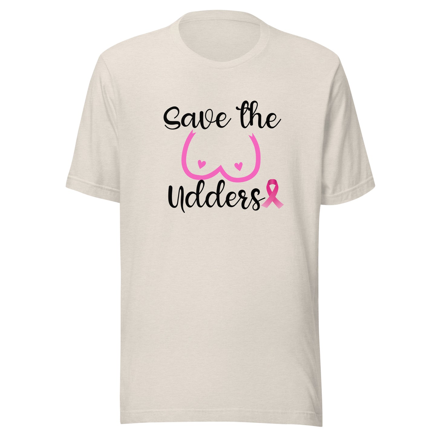 Save the udders Unisex t-shirt