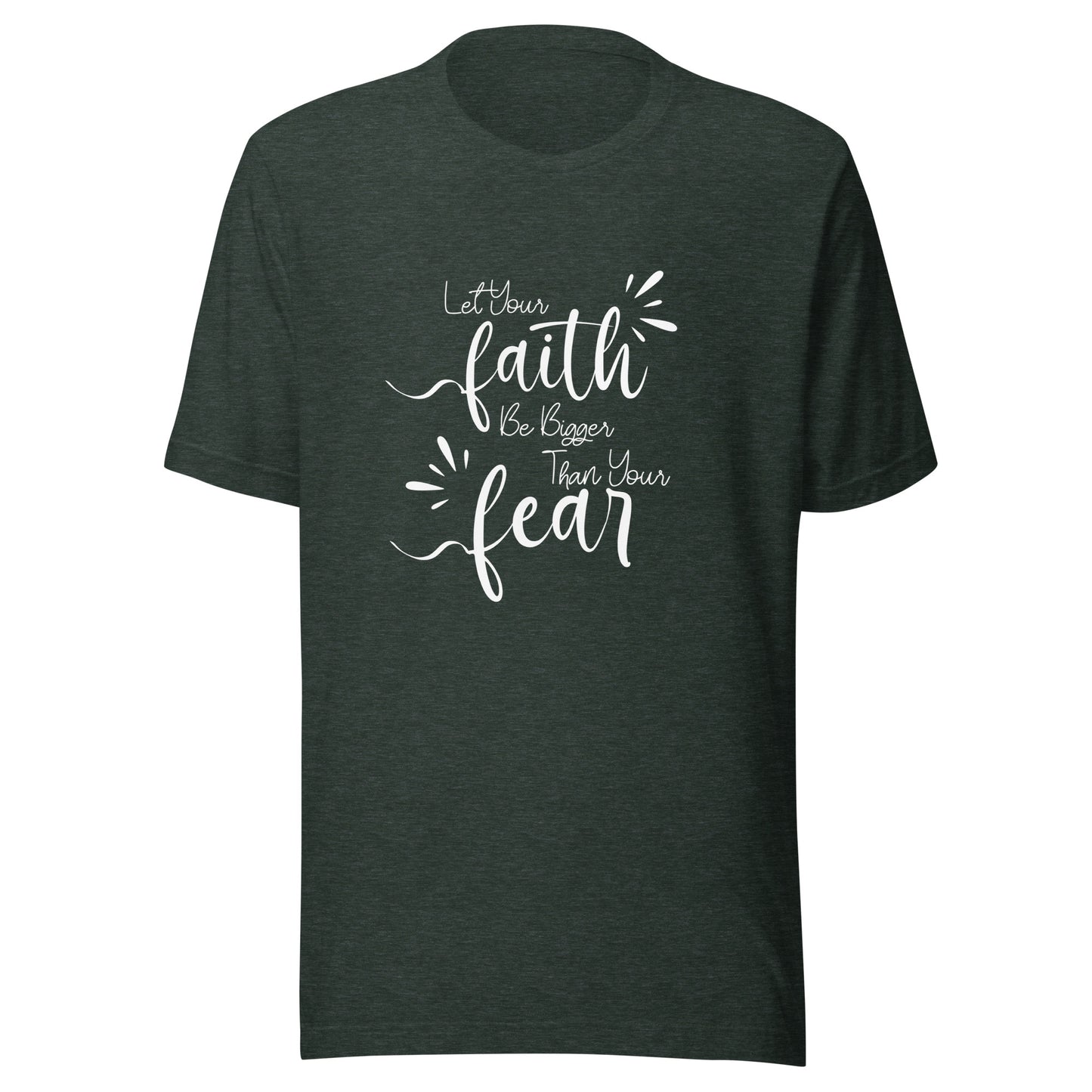 Let faith Unisex t-shirt
