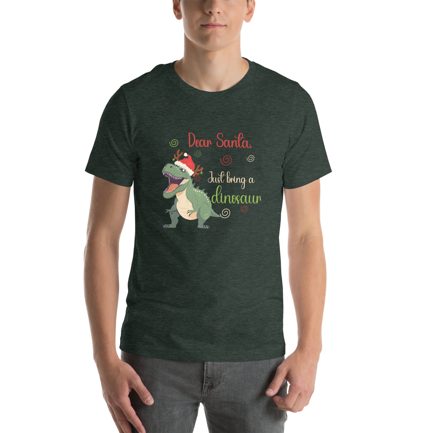 Bring a dinosaur Unisex t-shirt
