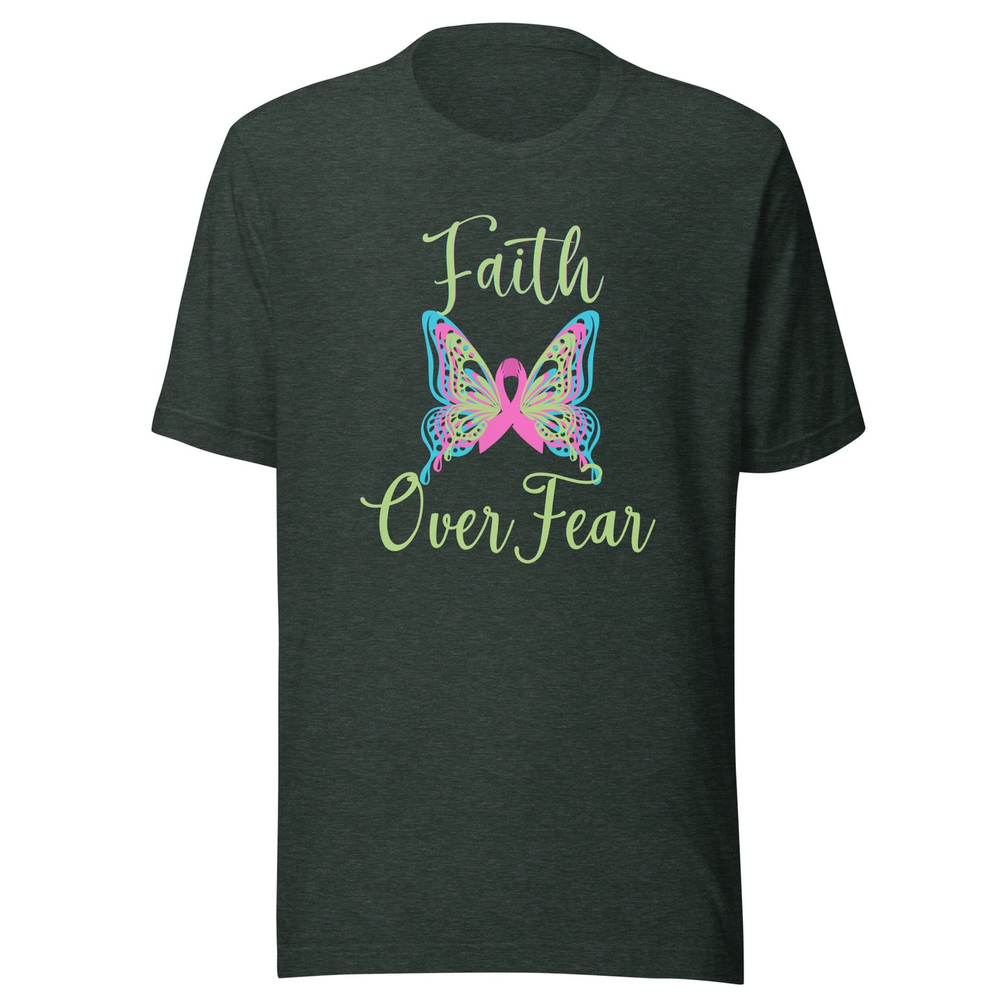 Faith over fear Unisex t-shirt