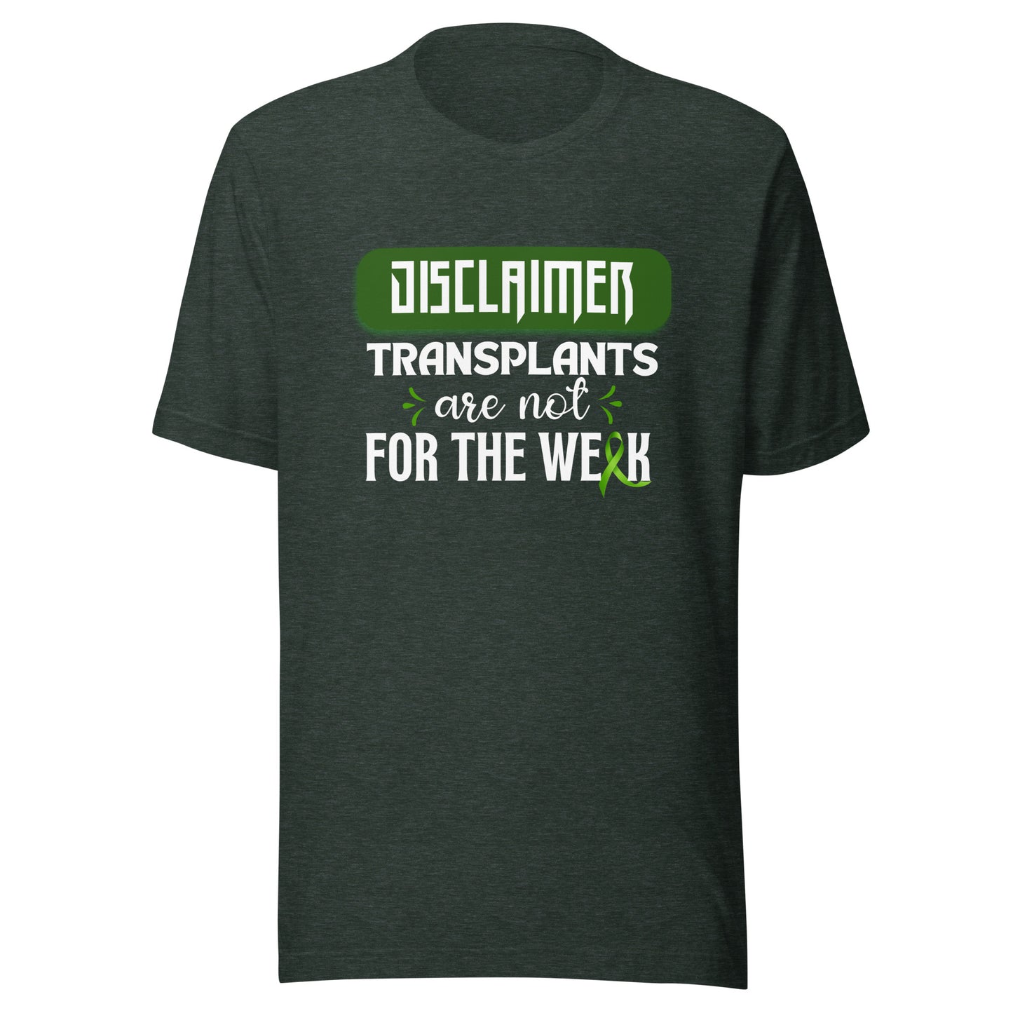Disclaimer Unisex t-shirt