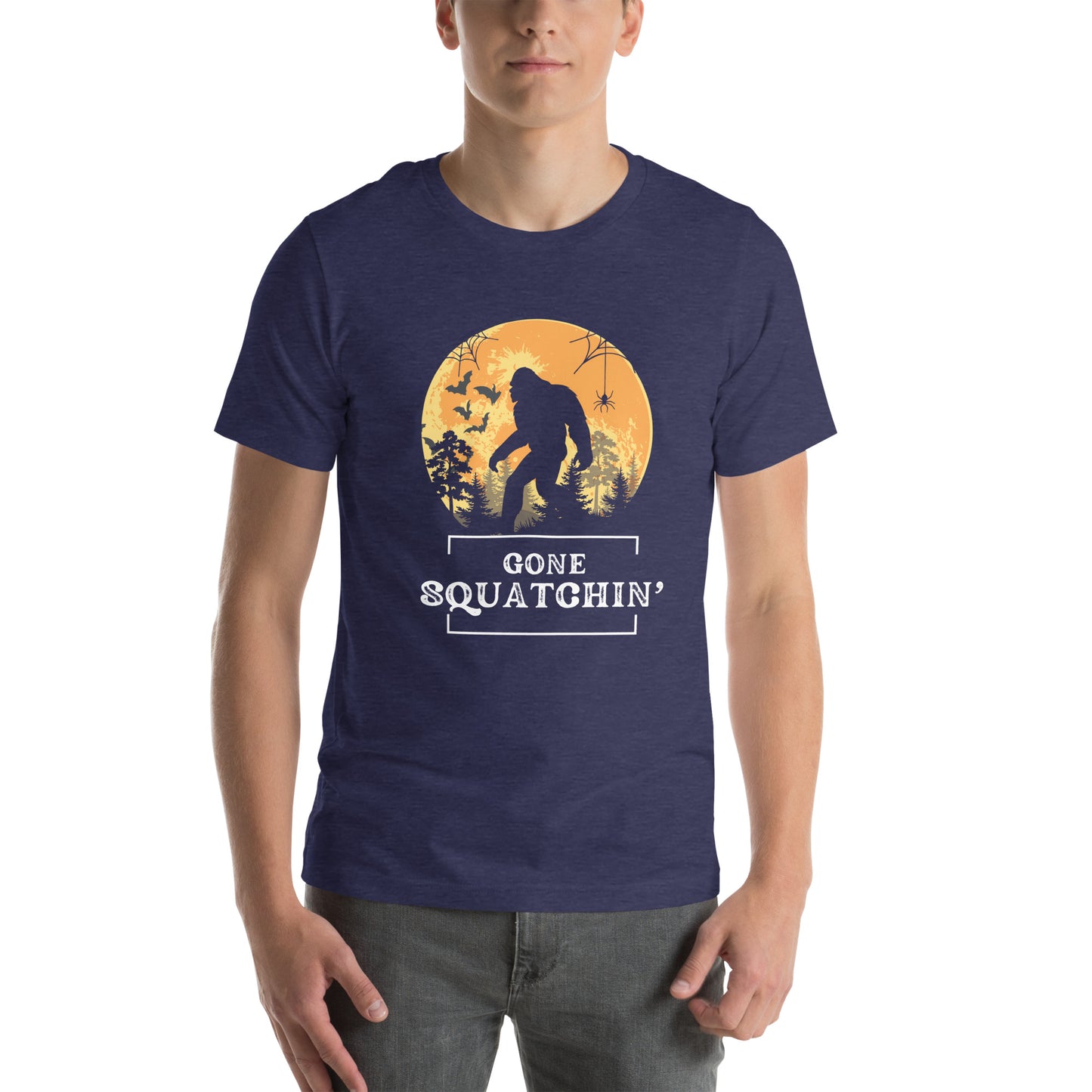 Gone squatchin Unisex t-shirt