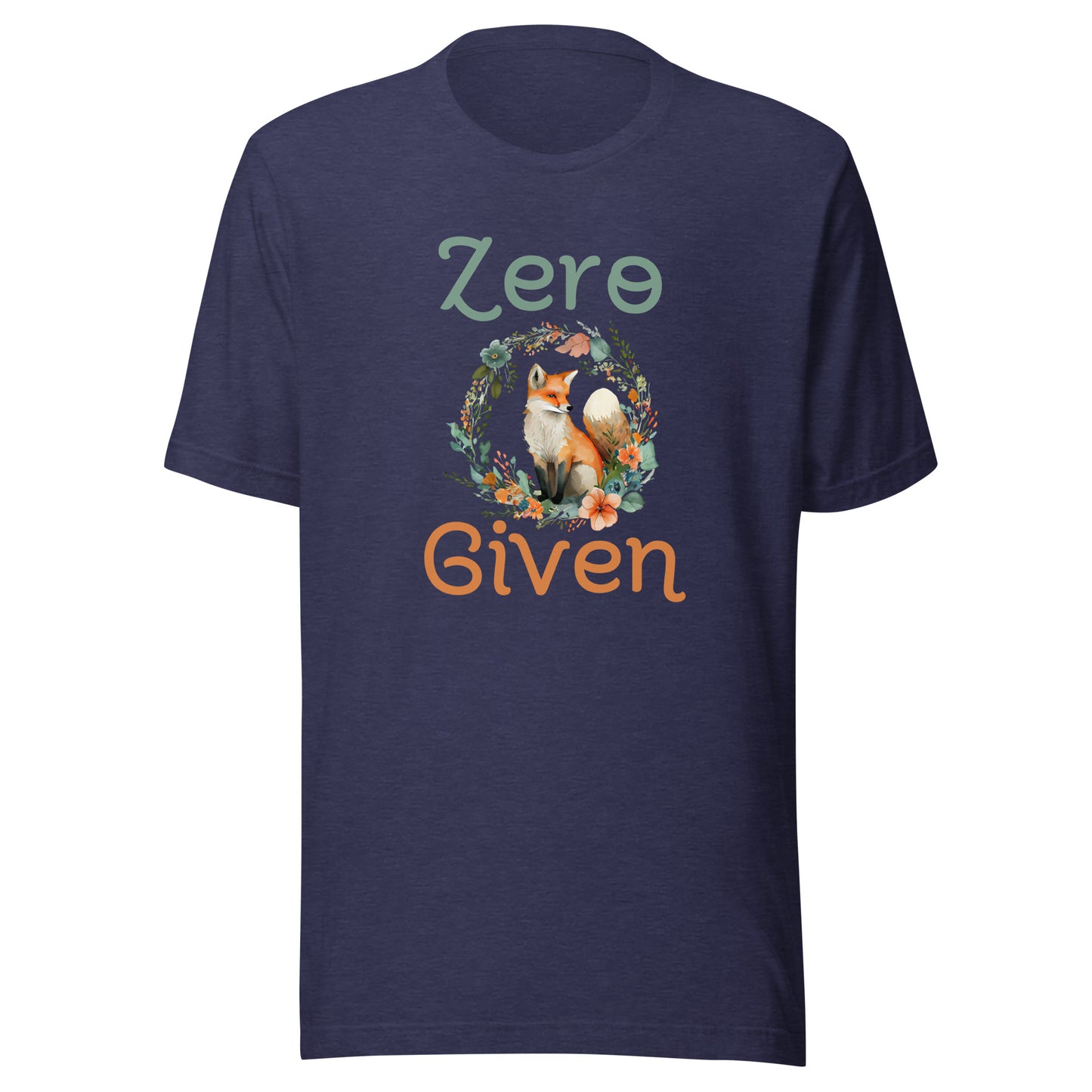 Zero fox given Unisex t-shirt