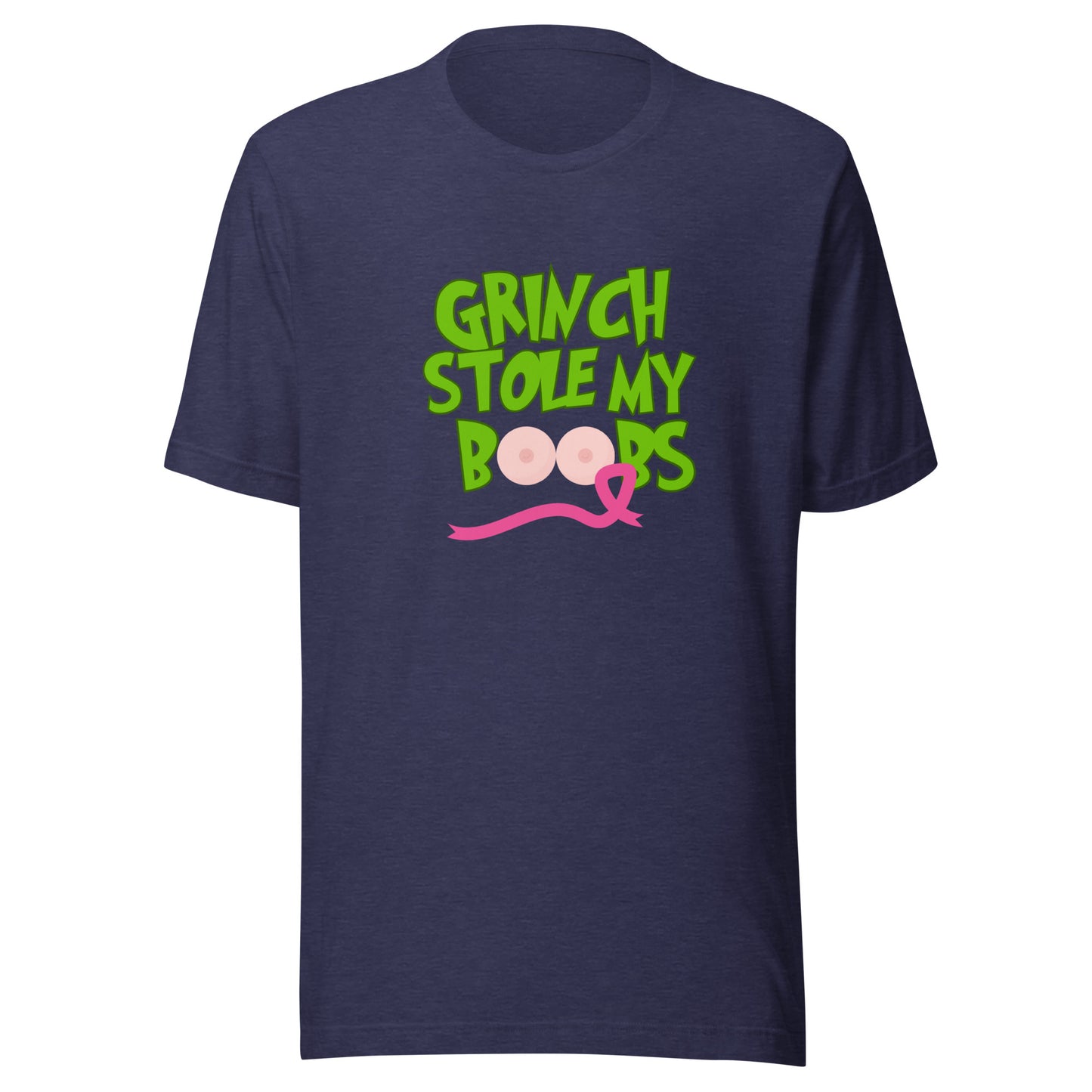 Grinch stole my boobs Unisex t-shirt