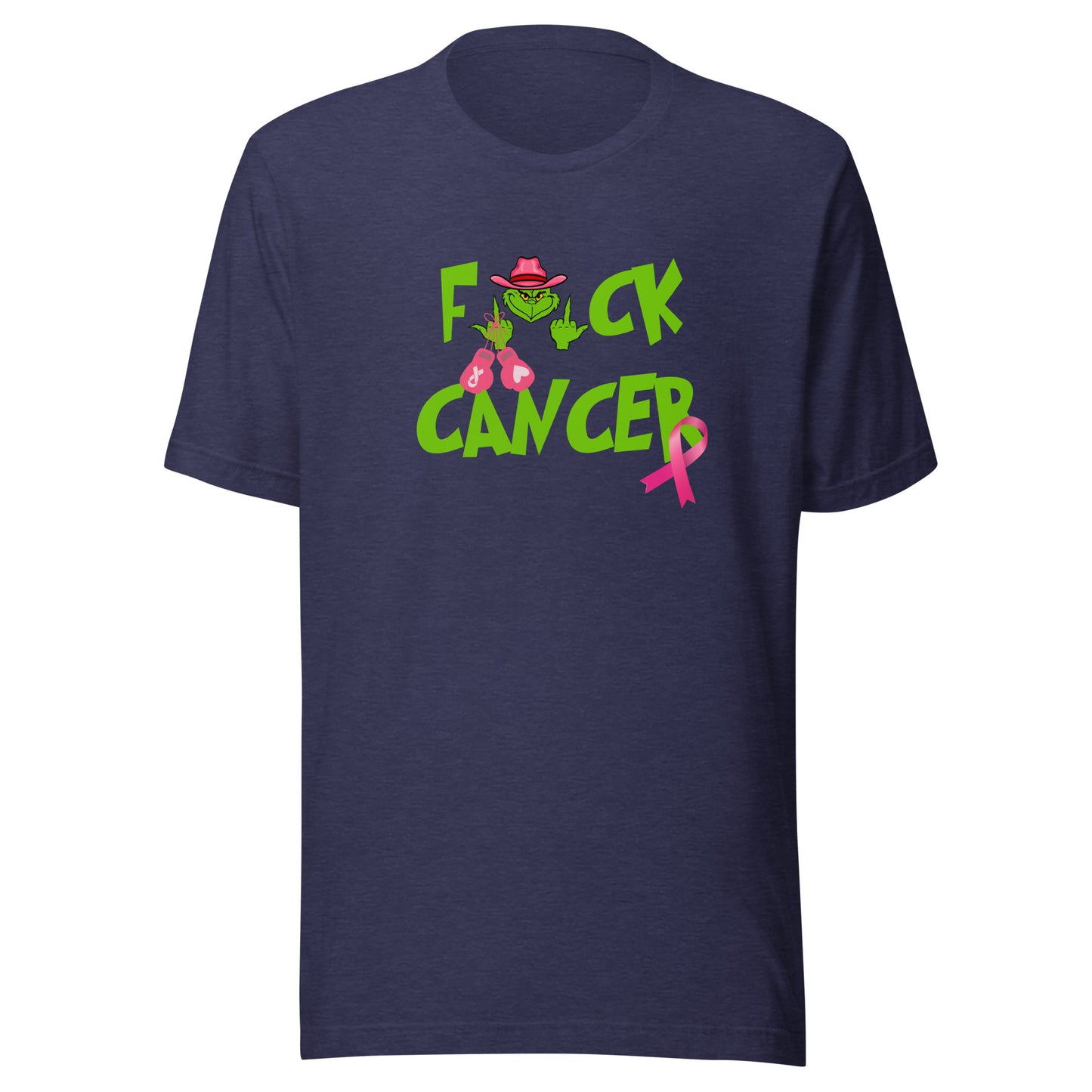F*ck cancer grinch Unisex t-shirt