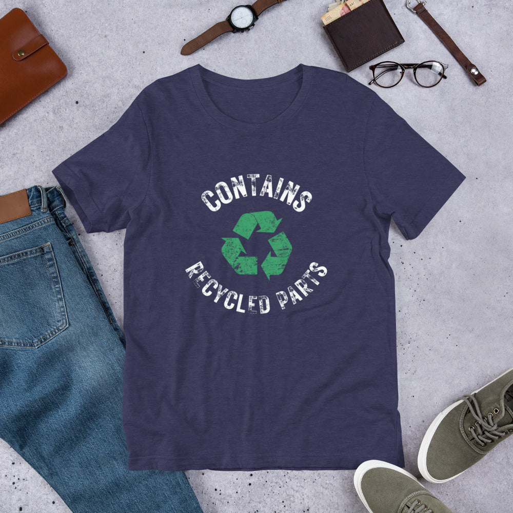 Contains recycled parts Unisex t-shirt