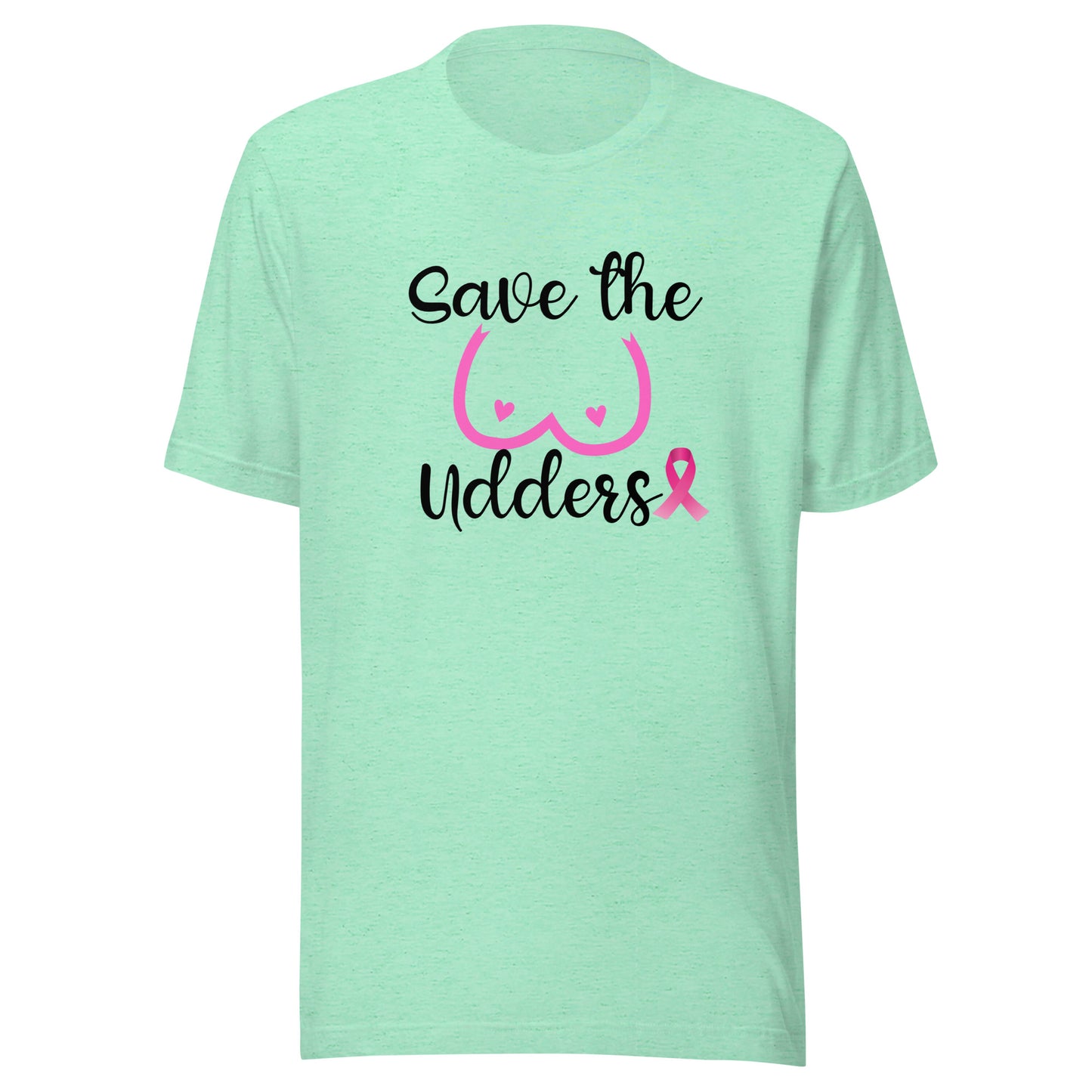 Save the udders Unisex t-shirt