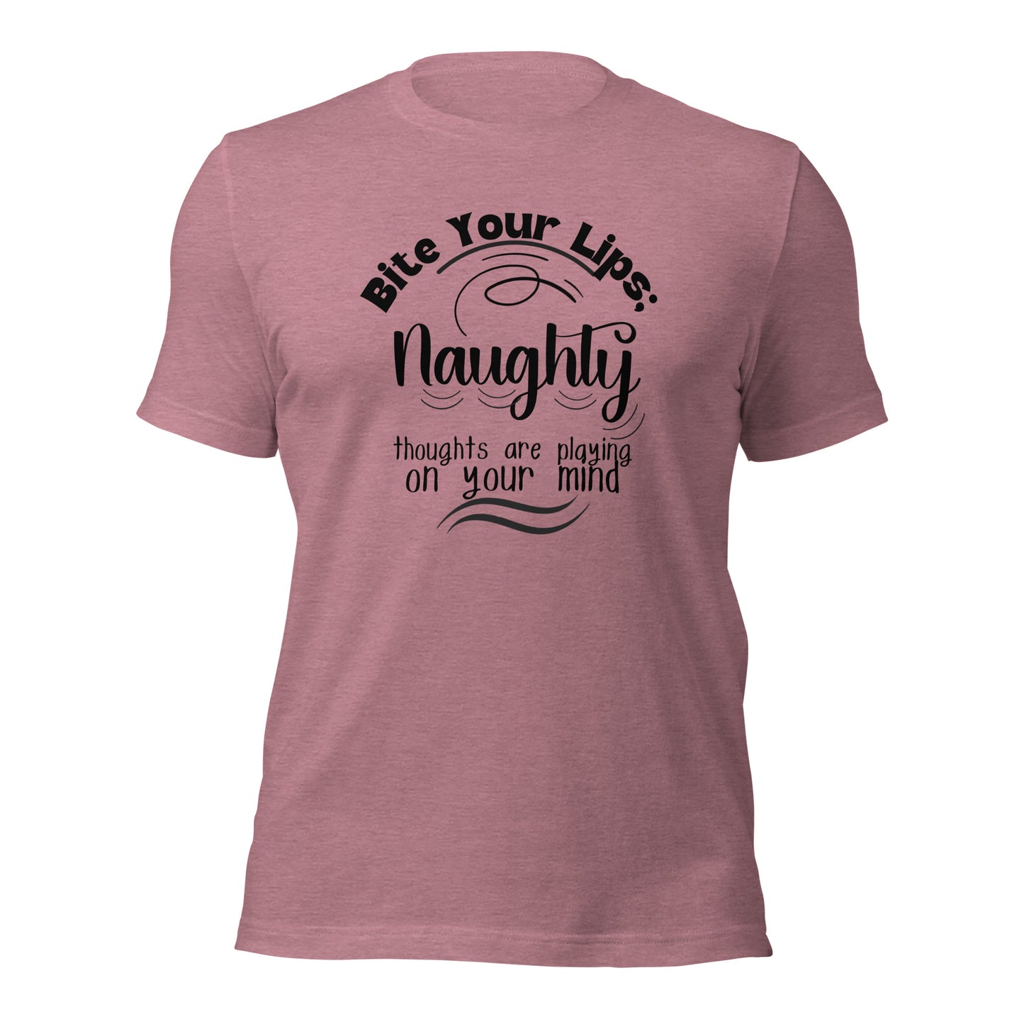 Naughty thoughts Unisex t-shirt