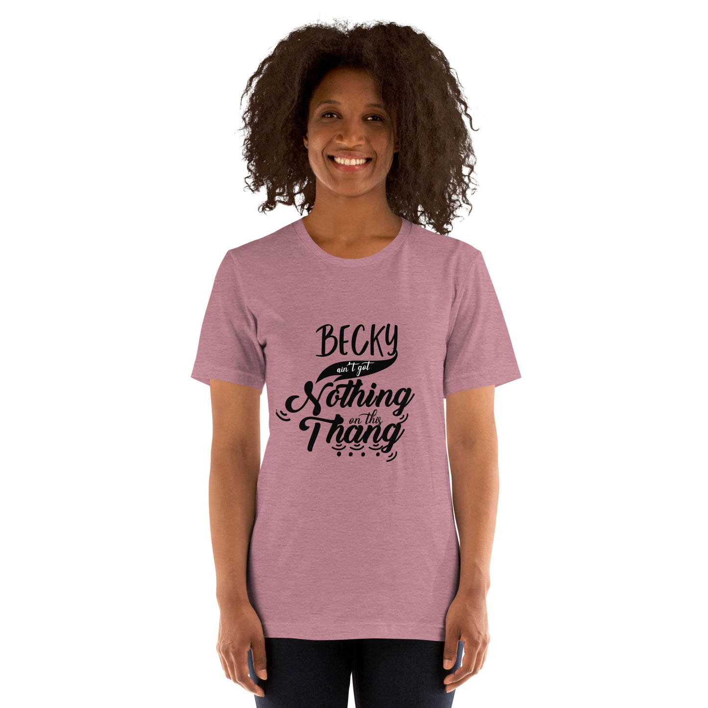 Becky Unisex t-shirt