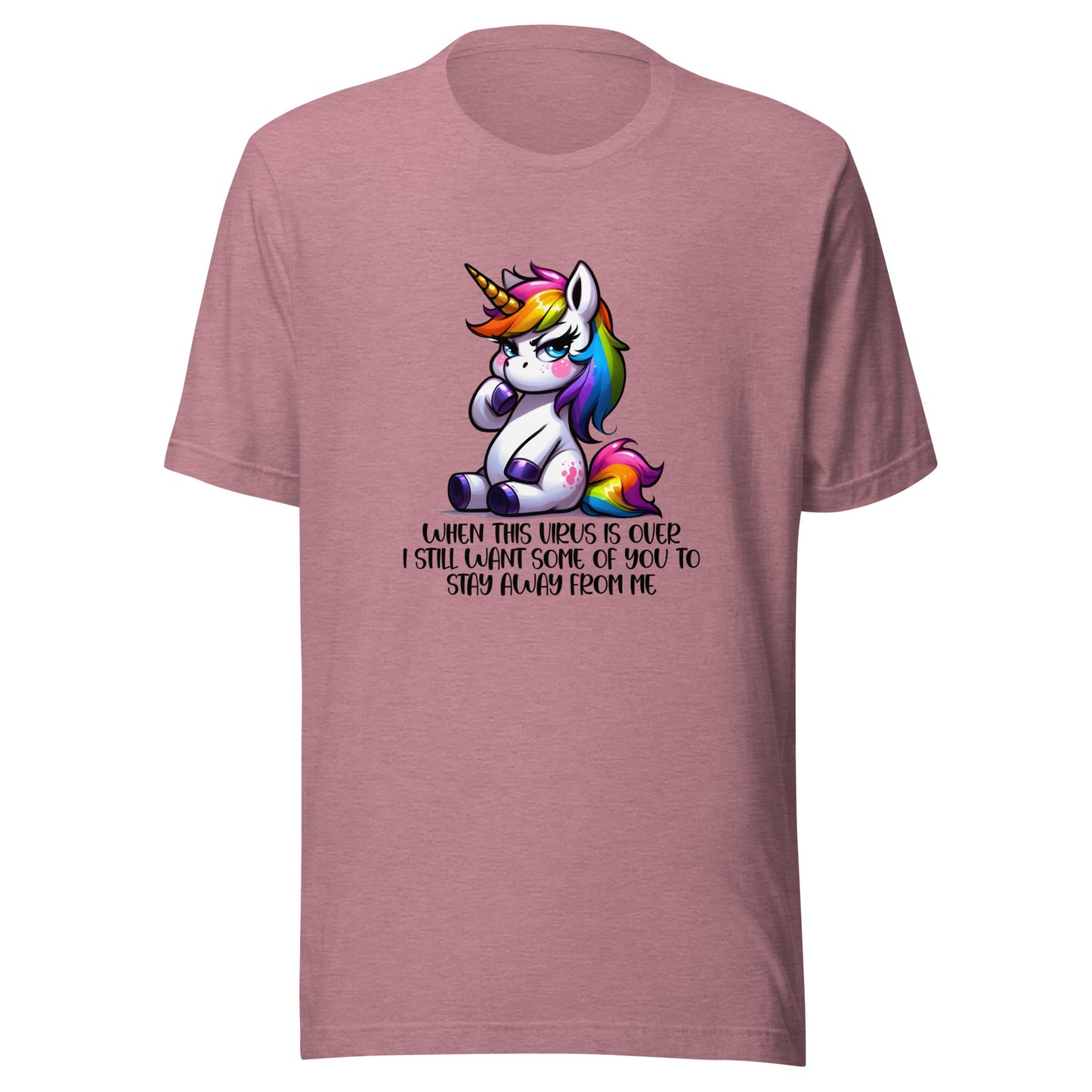 When this virus is over Unisex t-shirt