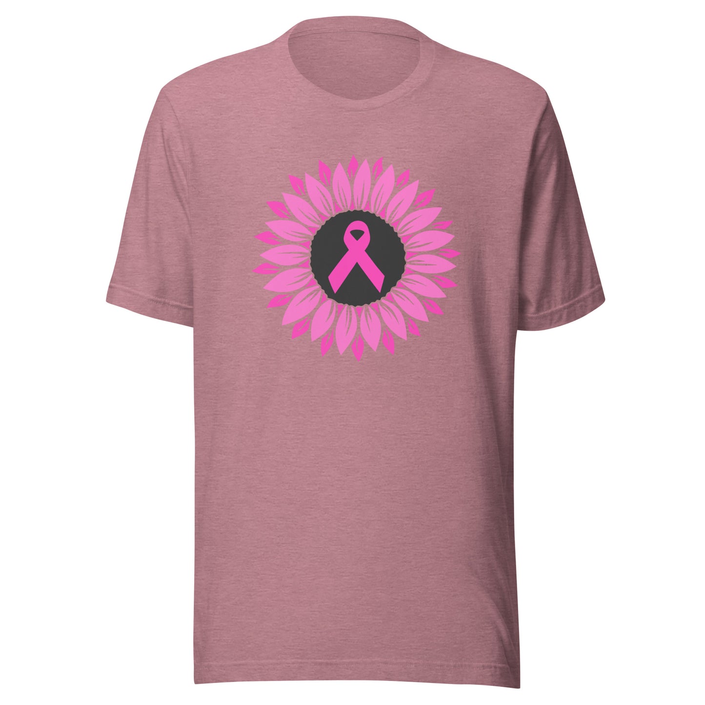 Sunflower ribbon Unisex t-shirt