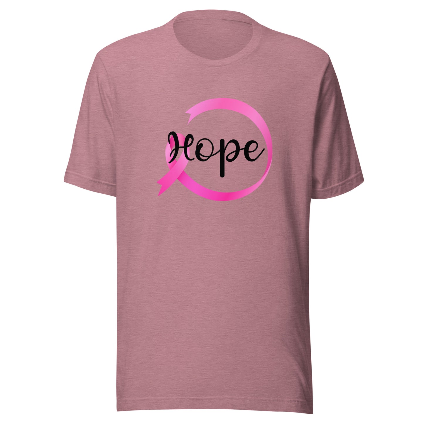 Hope ribbon Unisex t-shirt