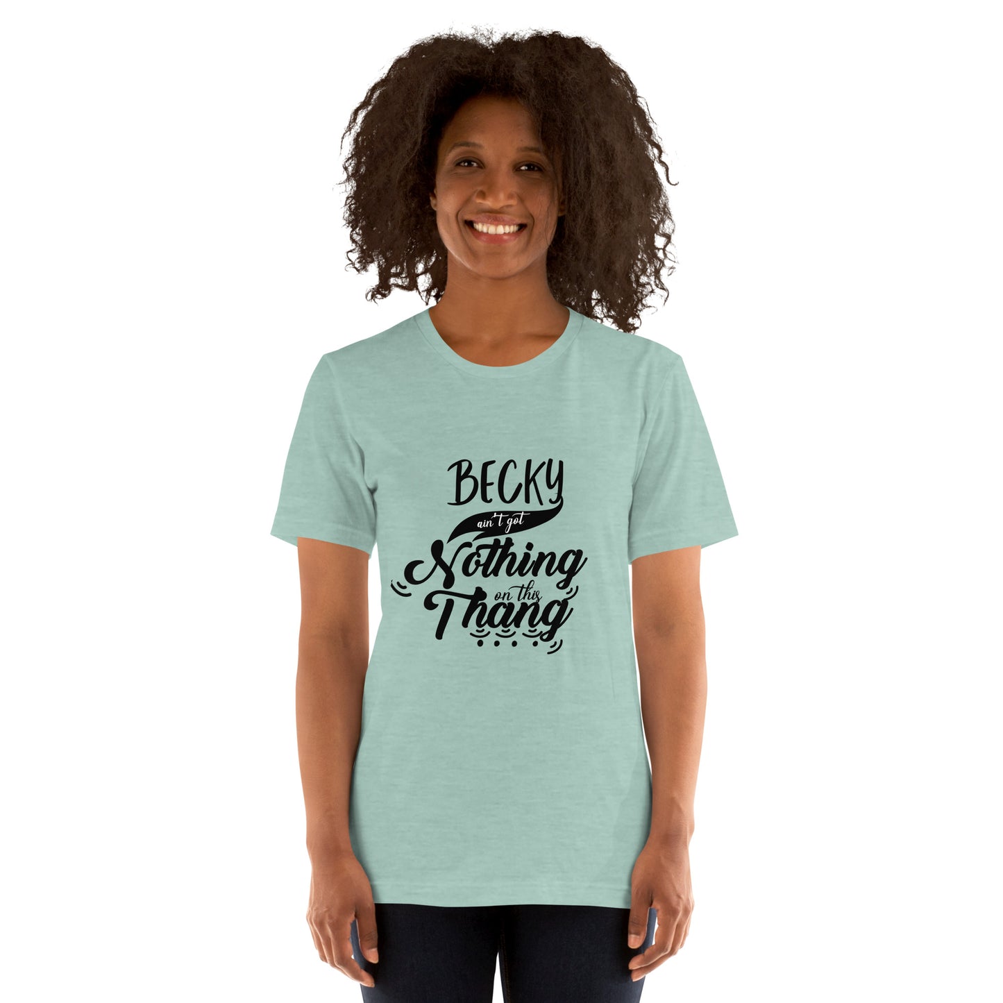Becky Unisex t-shirt