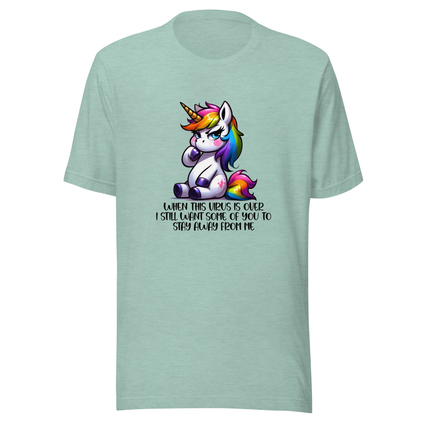 When this virus is over Unisex t-shirt