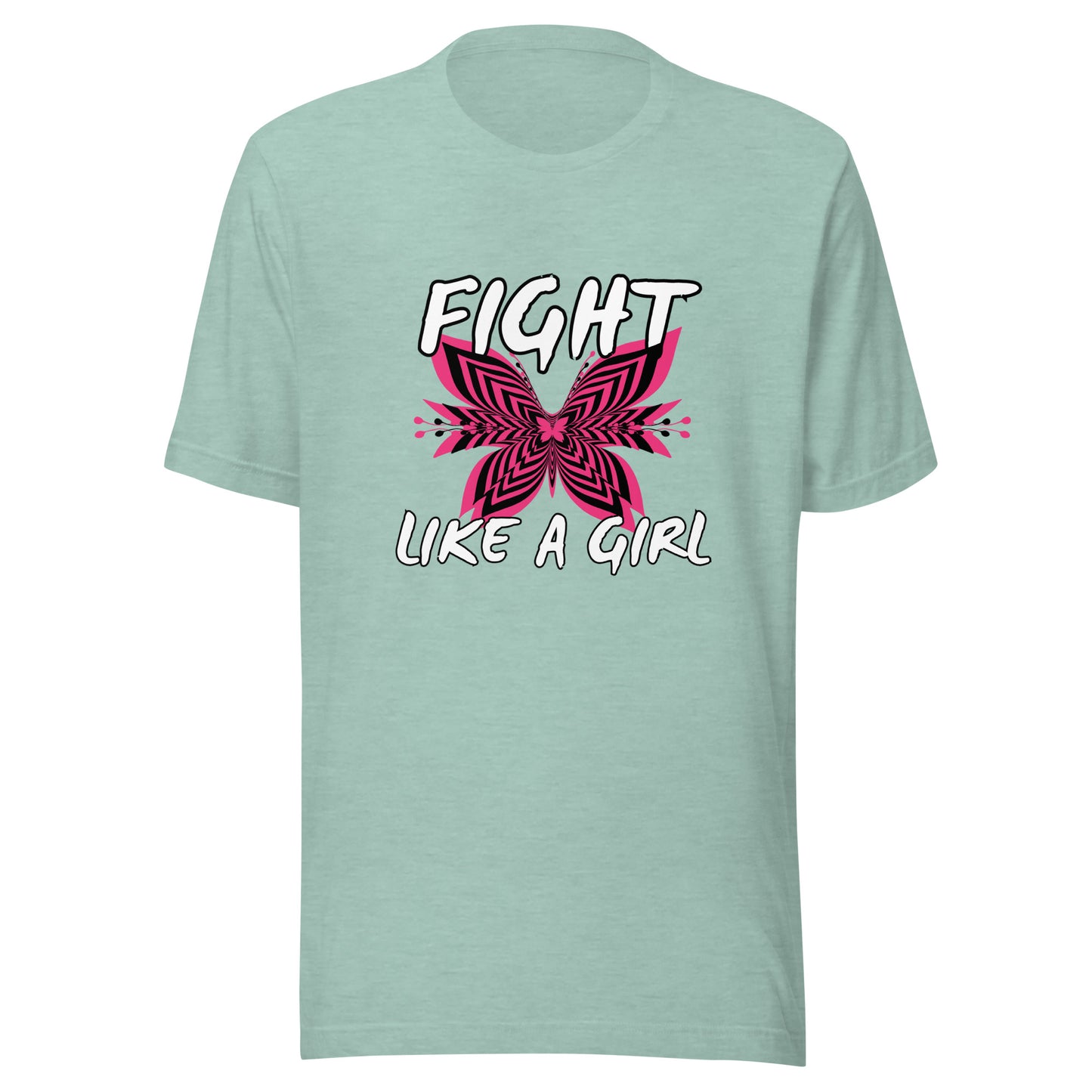 Fight like a girl Unisex t-shirt