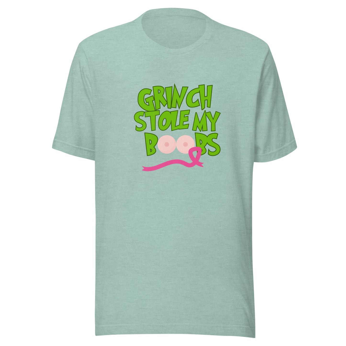 Grinch stole my boobs Unisex t-shirt
