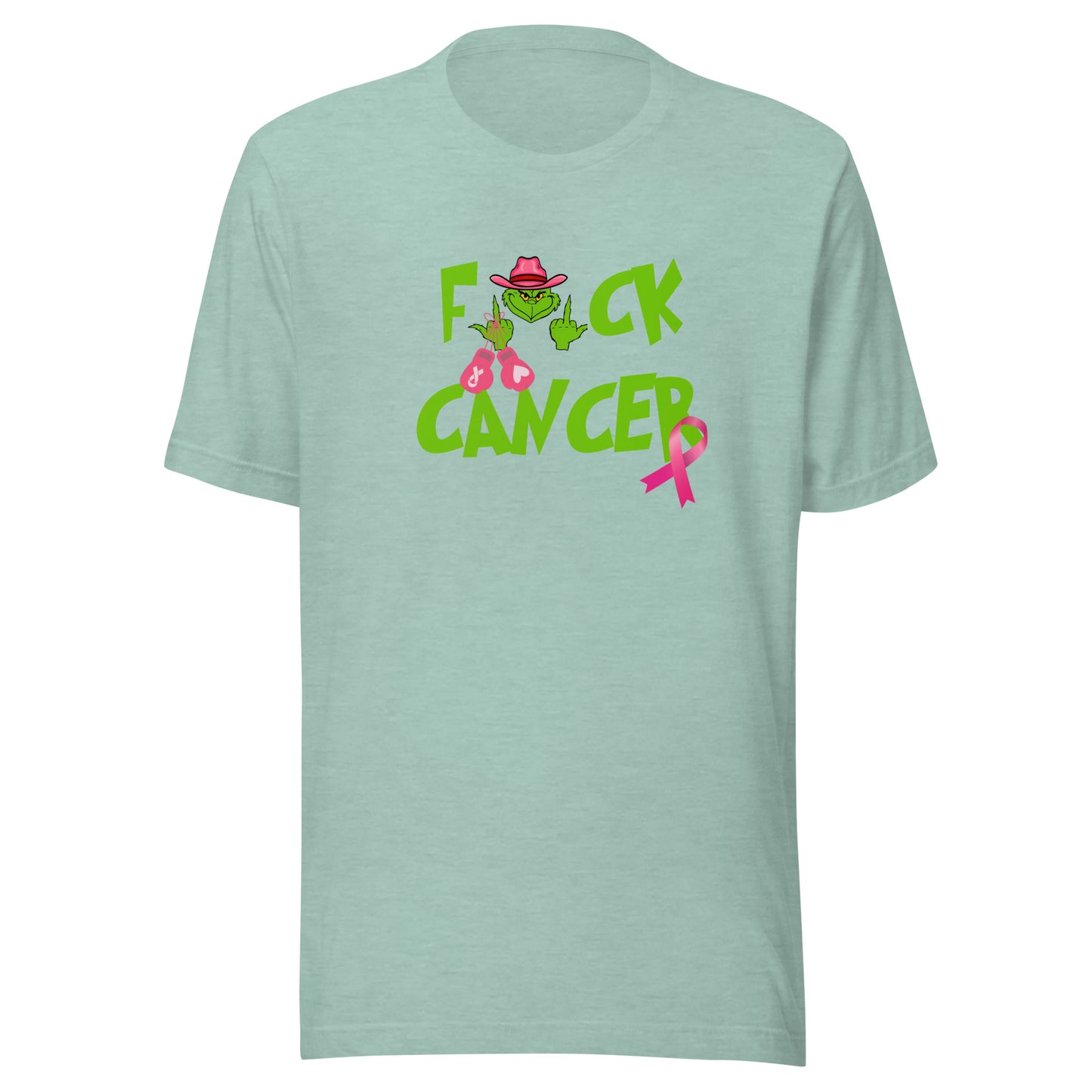 F*ck cancer grinch Unisex t-shirt