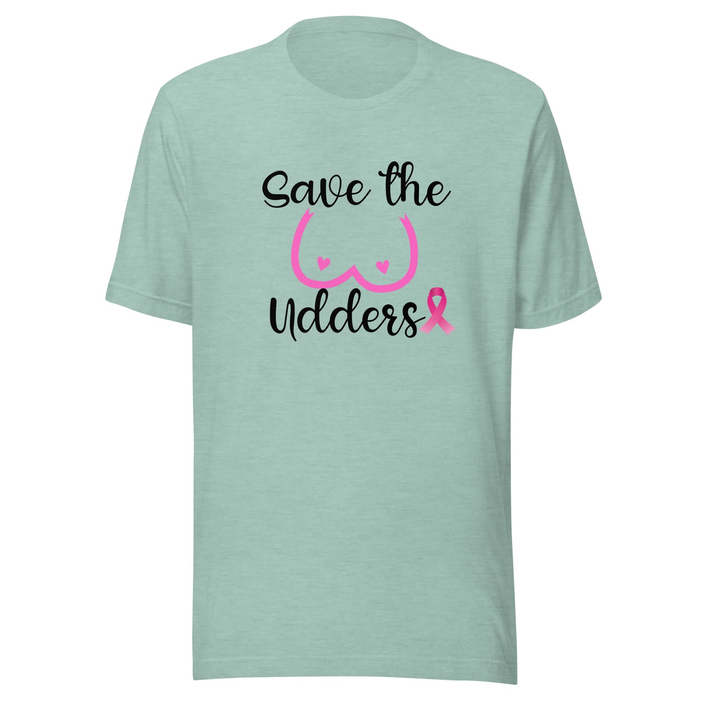 Save the udders Unisex t-shirt
