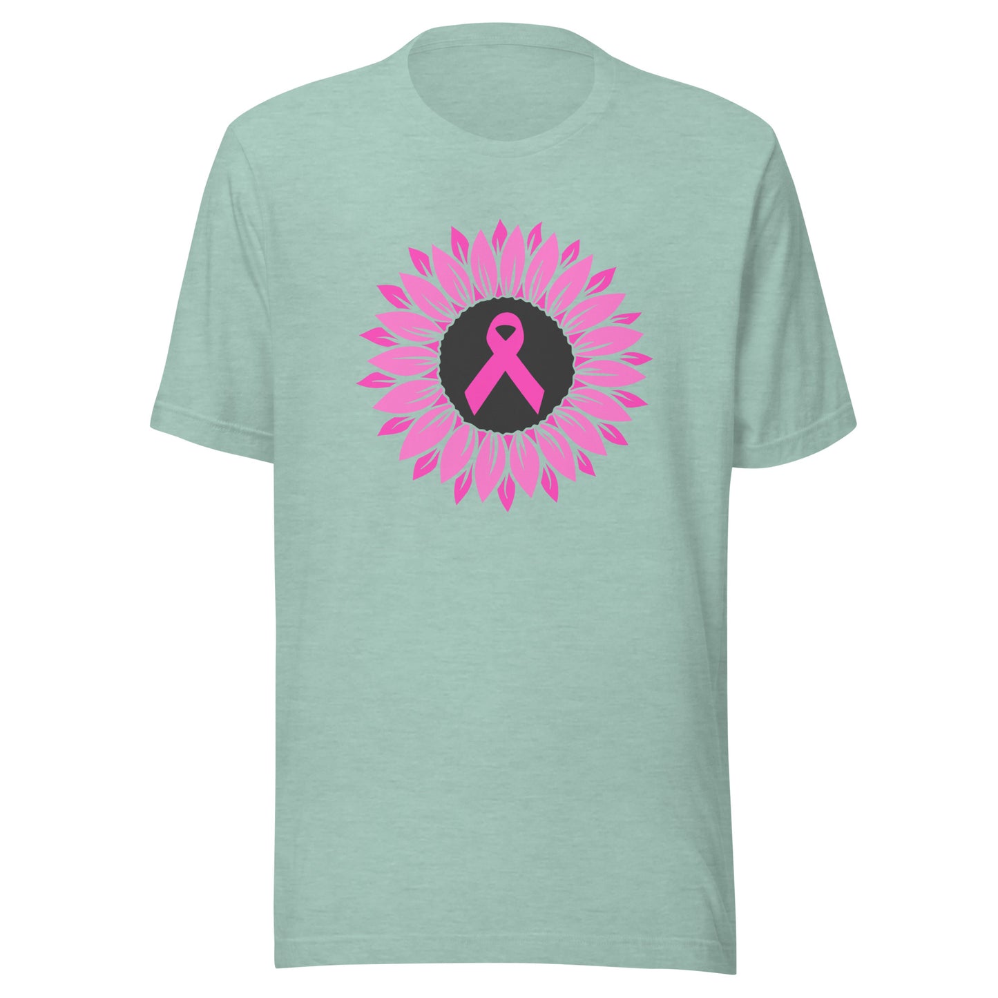 Sunflower ribbon Unisex t-shirt