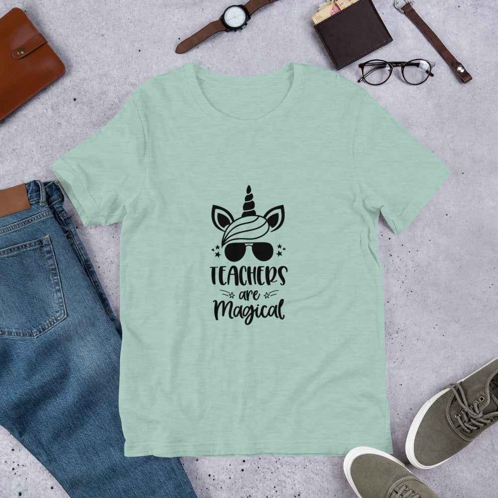 Teachers are magical Unisex t-shirt