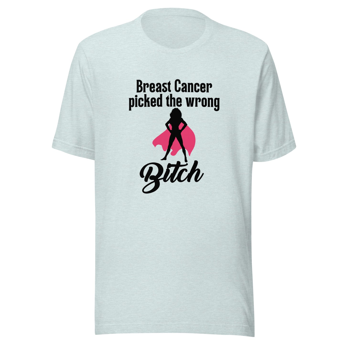 Breast cancer picked Unisex t-shirt
