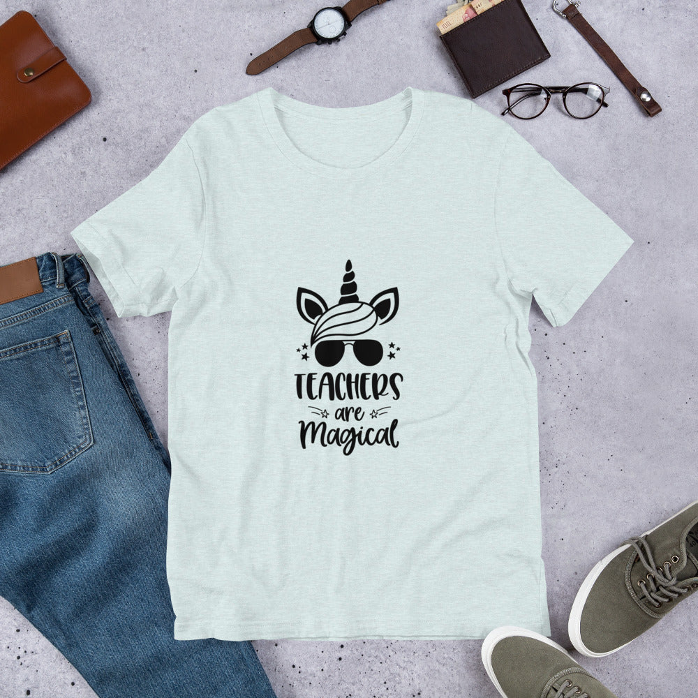 Teachers are magical Unisex t-shirt