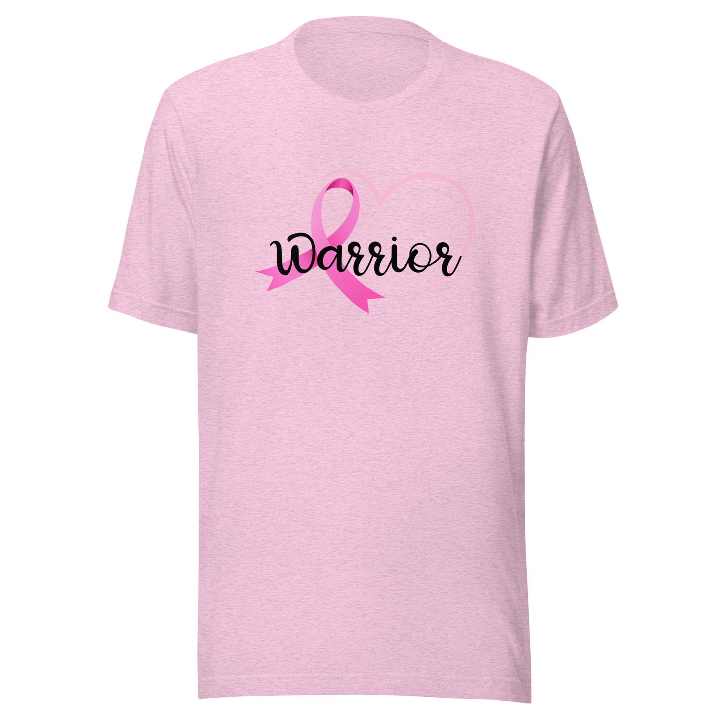 Warrior heart ribbon Unisex t-shirt