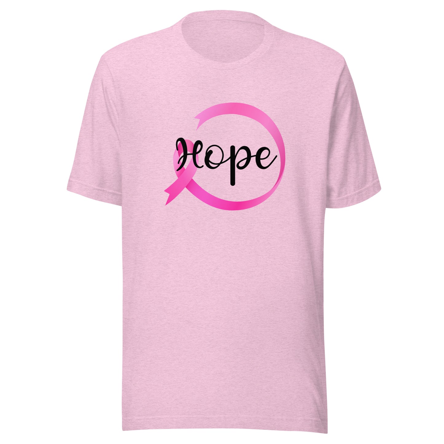 Hope ribbon Unisex t-shirt